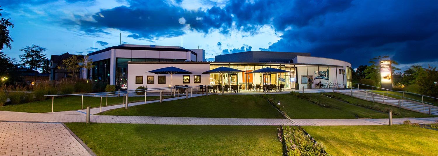 Tereasse des Restaurants in der Landgrafen Therme